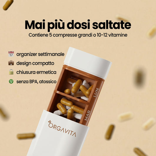 Organizer per pillole