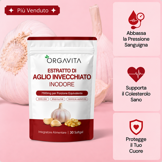 Estratto di Aglio Invecchiato 7500mg